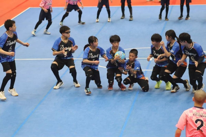 写真：試合中の写真